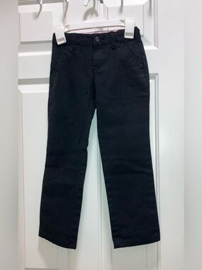 Cat And Jack School Uniform Girls Black Pants Adjustable Size 5
